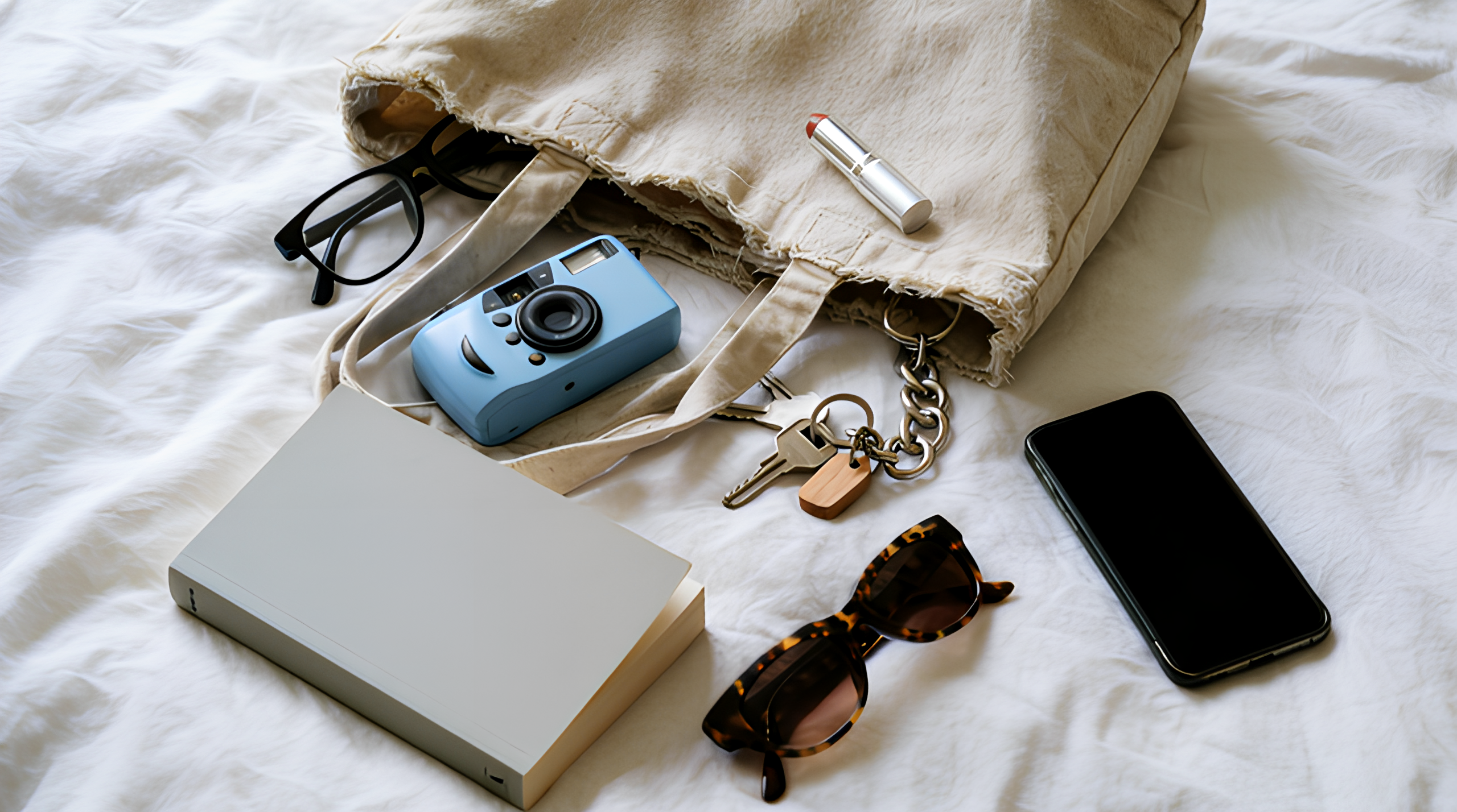 Bria Increase Resolution: What's-in-my-bag, 4x upscale